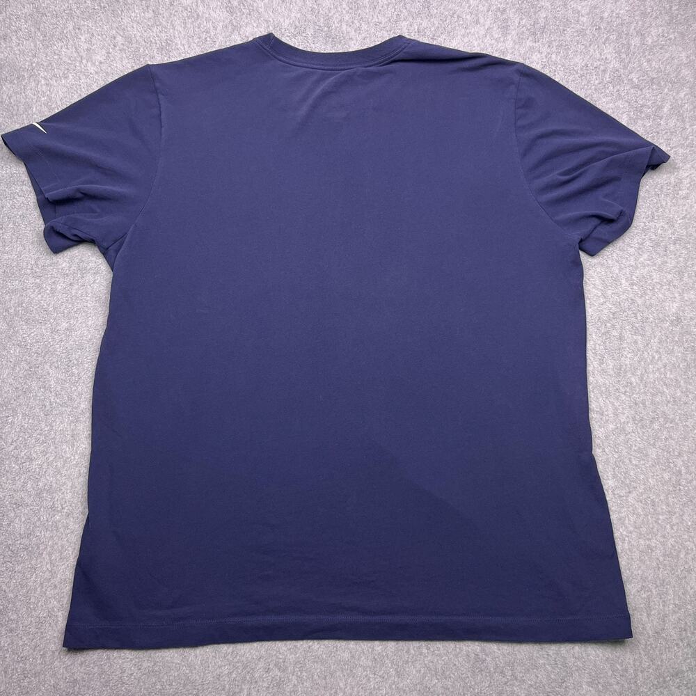 nike dri-fit dallas cowboys shirt blue nfl team apparel football mens xl - Picture 8 of 8
